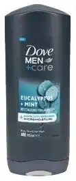 Colruyt Dove Douchegel Dove Men + Care Eucalyptus + Mint aanbieding