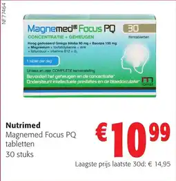 Colruyt Nutrimed Magnemed Focus PQ tabletten aanbieding