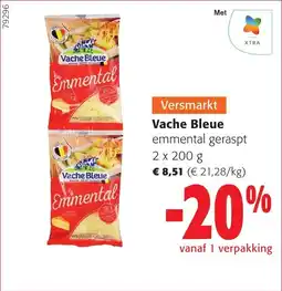 Colruyt Vache Bleue emmental geraspt aanbieding