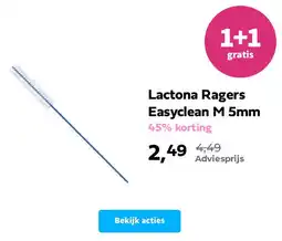Plein.nl Lactona Ragers Easyclean M 5mm aanbieding