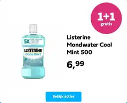 Plein.nl Listerine Mondwater Cool Mint aanbieding