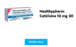 Plein.nl Healthypharm Cetirizine aanbieding