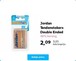 Plein.nl Jordan Tandenstokers Double Ended aanbieding