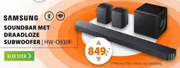 Expert Samsung soundbar met draadloze subwoofer aanbieding