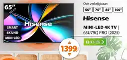 Expert Hisense MINI LED 4K TV aanbieding