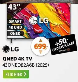 Expert LG QNED 4K TV aanbieding