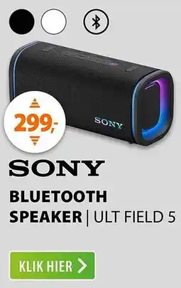 Expert Sony bluetooth speaker aanbieding