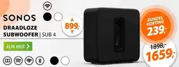 Expert Sonos Draadloze subwoofer aanbieding