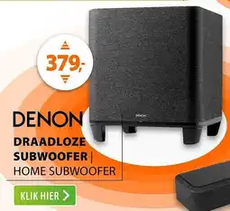 Expert Denon Draadloze subwoofer aanbieding