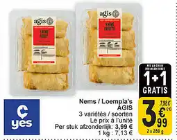 Cora Nems / Loempia's Agis aanbieding