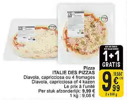 Cora Pizza Italie des pizzas aanbieding