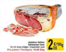Cora Jambon italien Italiaanse ham aanbieding