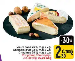Cora Vieux pané, Chamois d'Or, Chaumes aanbieding