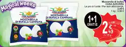 Cora Mozzarella di bufala Casa Azzura aanbieding