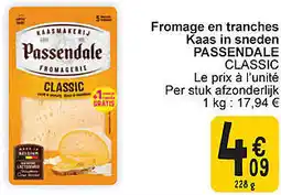 Cora Fromage en tranches Kaas in sneden Passendale aanbieding