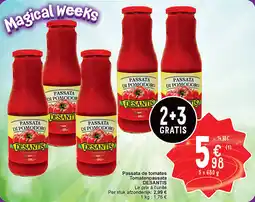 Cora Passata de tomates Tomatenpassata Desants aanbieding