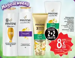 Cora Shampooing ou conditioner Shampoo of conditioner Pantene aanbieding