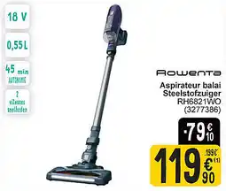 Cora Rошепта Aspirateur balai Steelstofzuiger aanbieding