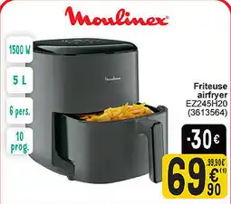 Cora Moulinex Friteuse airfryer aanbieding