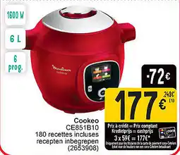 Cora Cookeo aanbieding
