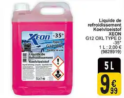 Cora Liquide de refroidissement Koelvloeistof Xeon aanbieding