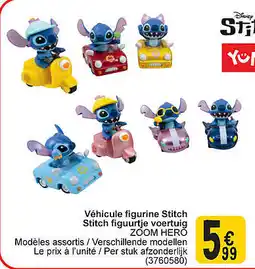 Cora Véhicule figurine Stitch Stitch figuurtje voertuig aanbieding