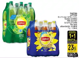 Cora Iced tea Lipton aanbieding