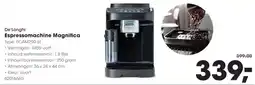 Hanos De'Longhi Espressomachine Magnifica Type: ECAM290.61 aanbieding