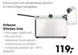 Hanos Friteuse Kitchen Line aanbieding