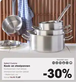 Hanos Select Cuisine Kook en steelpannen aanbieding