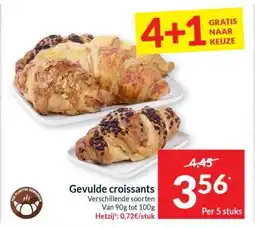 Intermarché Gevulde croissants aanbieding