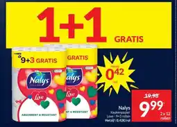 Intermarché Nalys Keukenpapier Love aanbieding