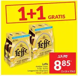 Intermarché Leffe Abdijbier Zomer aanbieding