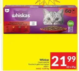 Intermarché Whiskas aanbieding