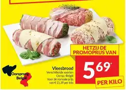 Intermarché Vleesbrood aanbieding