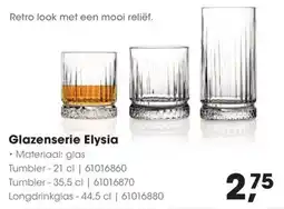 Hanos Glazenserie Elysia aanbieding