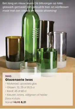 Hanos Glazenserie Iwas aanbieding