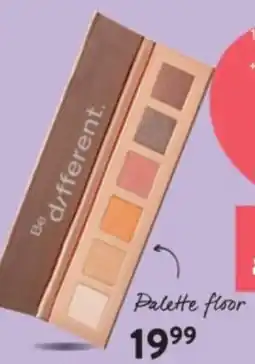 Di Be Disfferent Cosmetics Palette Floor aanbieding