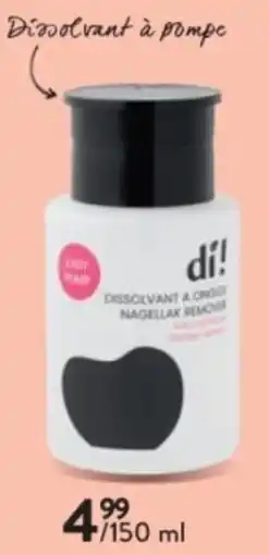 Di Di Dissolvant à Pompe aanbieding