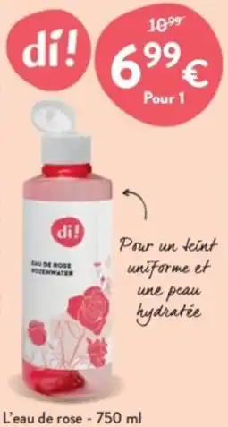 Di Pour un teint uniforme et une peau hydratée aanbieding