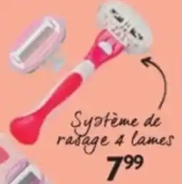 Di Système de rasage 4 lames aanbieding