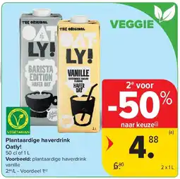 Carrefour Plantaardige haverdrink Oatly! aanbieding