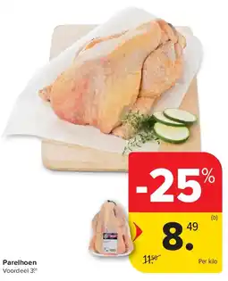 Carrefour Parelhoen aanbieding