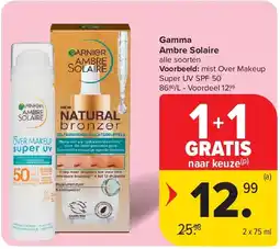Carrefour Gamma Ambre Solaire aanbieding