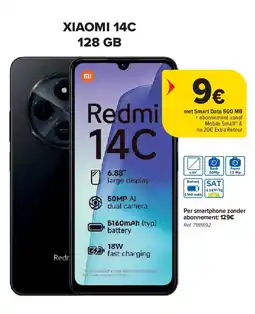 Carrefour XIAOMI 14C 128 GB aanbieding