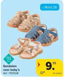 Carrefour Sandalen voor baby’s aanbieding