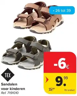 Carrefour Sandalen voor kinderen aanbieding