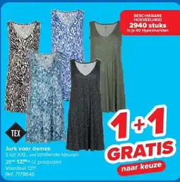 Carrefour Jurk voor dames aanbieding