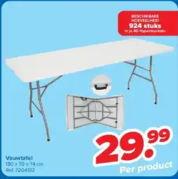 Carrefour Vouwtafel aanbieding