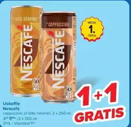 Carrefour IJskoffie Nescafé aanbieding